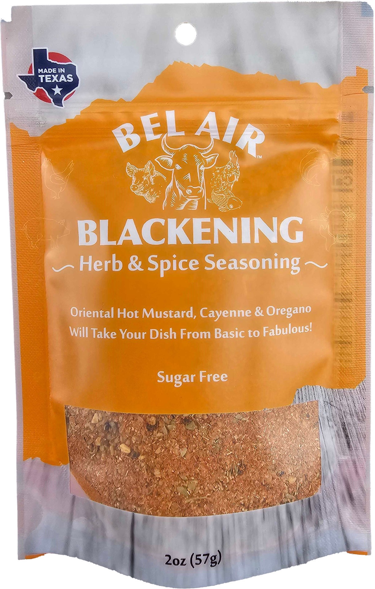 slide 1 of 1, Bel Air Blackening Herb & Spice Seasoning, 2 oz