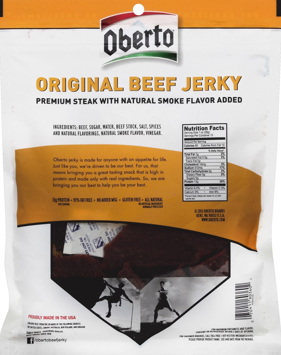 slide 4 of 4, Oberto Beef Jerky 10 oz, 10 oz