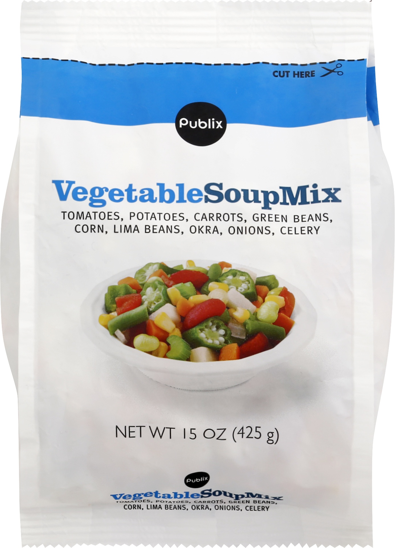 slide 1 of 1, Publix Vegetable Soup Mix, 15 oz