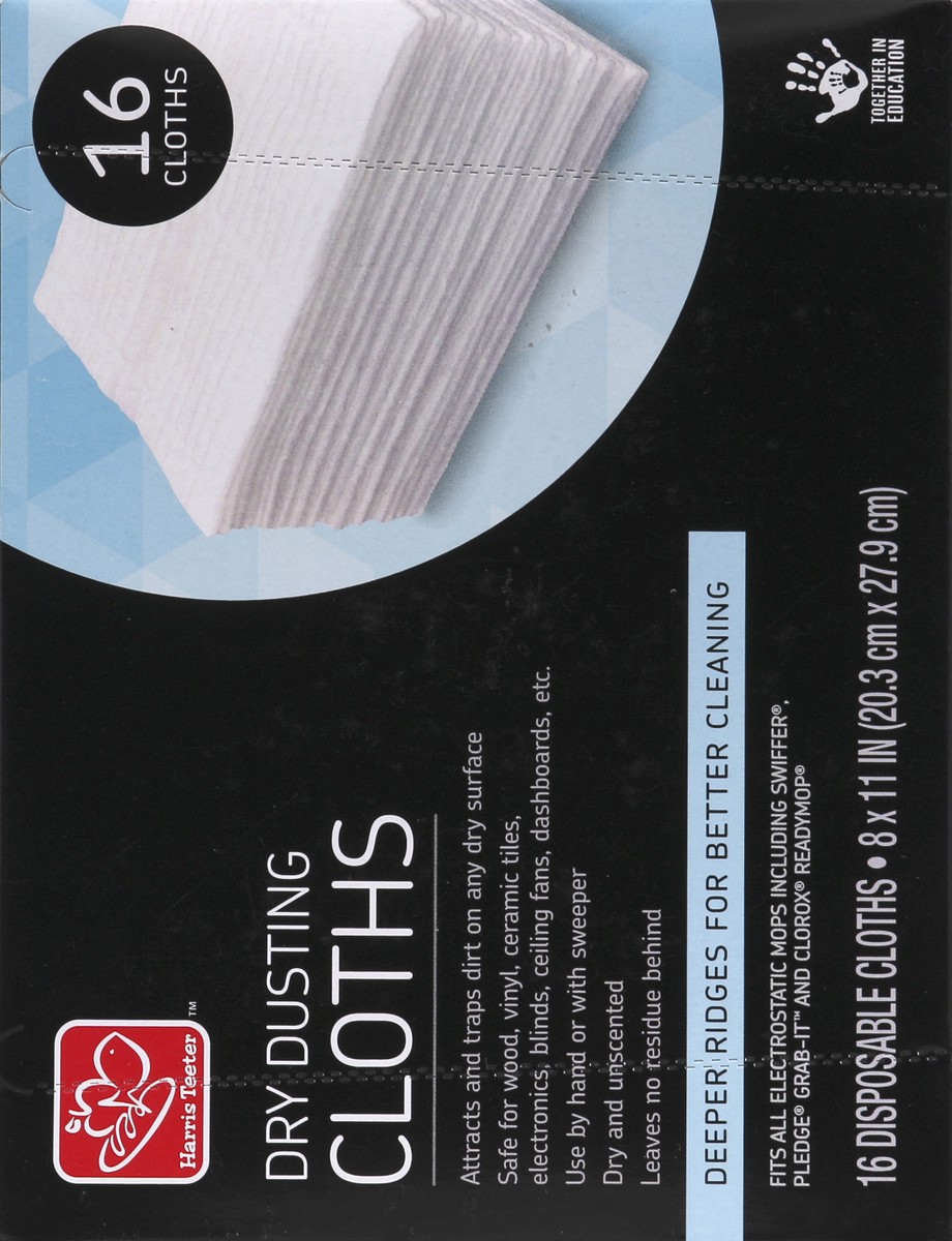 slide 3 of 5, Harris Teeter yourhome Floor Sweeping Cloths, 16 ct