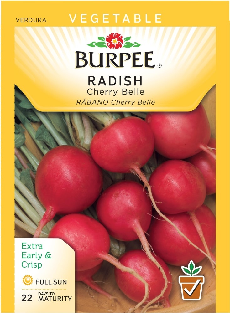 slide 1 of 1, Burpee Cherry Belle Radish Seeds - Red, 4 gram