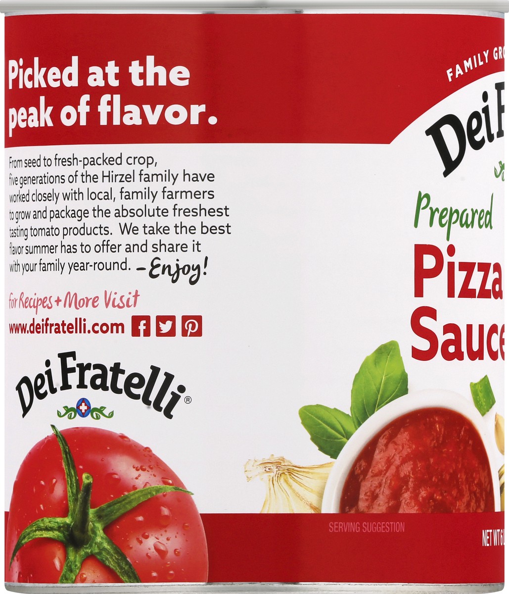slide 13 of 13, Dei Fratelli Prepared Pizza Sauce 106 oz, 106 oz