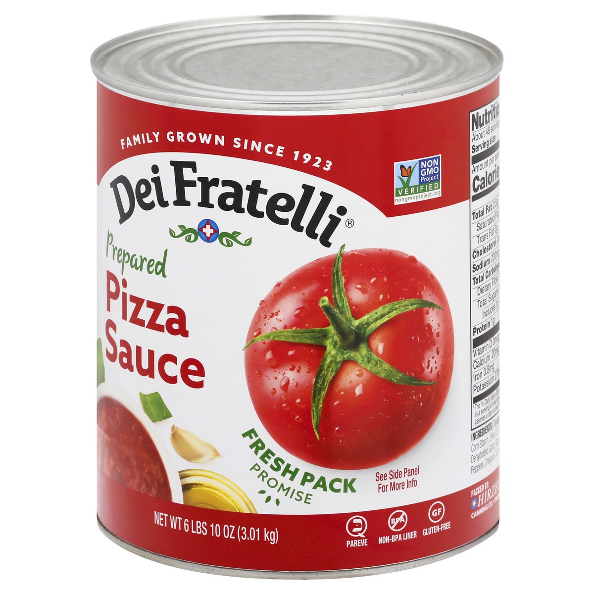 slide 10 of 13, Dei Fratelli Prepared Pizza Sauce 106 oz, 106 oz