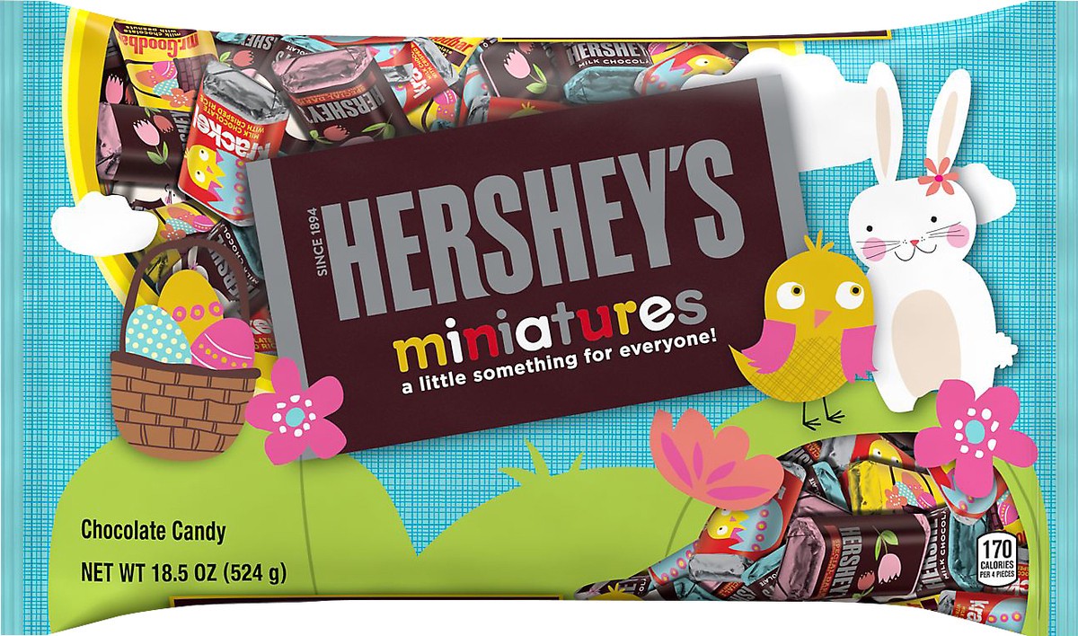 slide 4 of 6, Hershey's Miniatures Chocolate Candy 18.5 oz, 18.5 oz