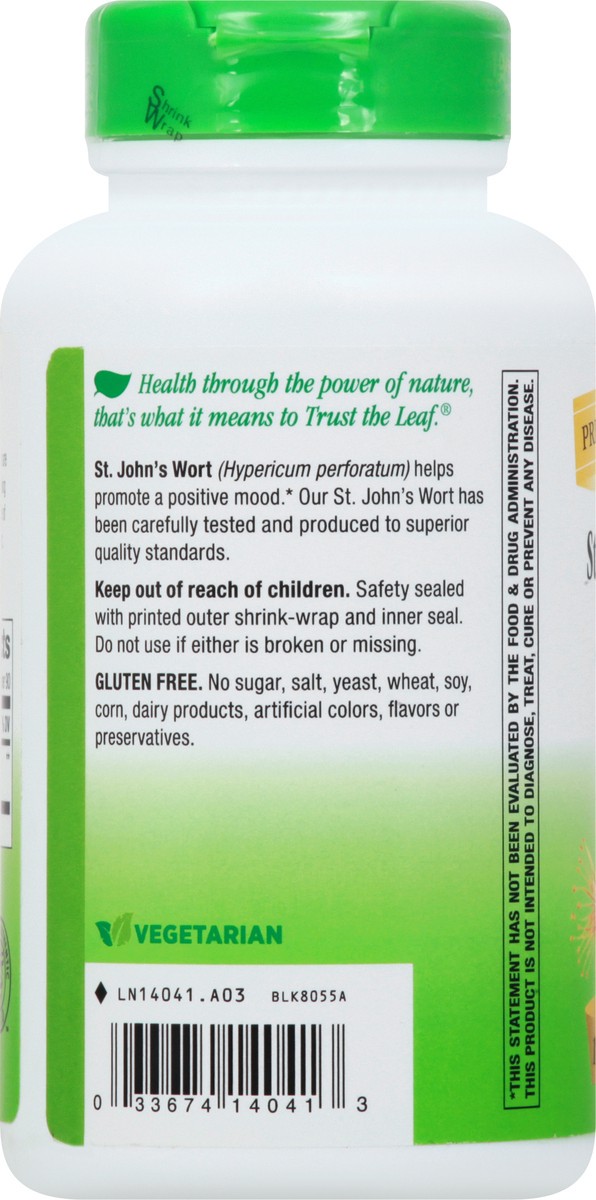 slide 2 of 9, Nature's Way St. John's Wort 350 mg Vegetarian Capsules Herb 180 ea, 180 ct