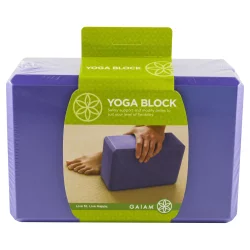 Gaiam Yoga Block, Purple