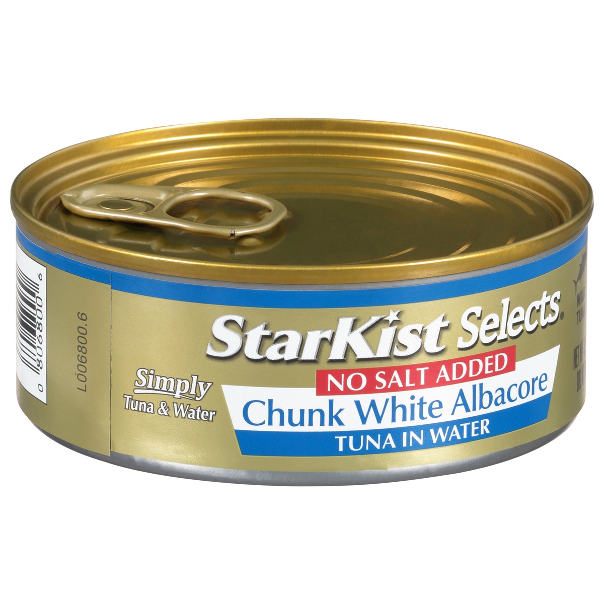 StarKist Selects Very Low Sodium Chunk White Albacore Tuna in Water 4.5 ...