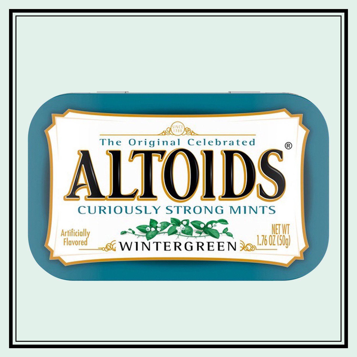 slide 7 of 8, ALTOIDS Wintergreen Breath Mints, 1.76 Oz Tin, 1.76 oz
