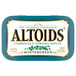 ALTOIDS Wintergreen Breath Mints, Single Pack, 1.76 oz