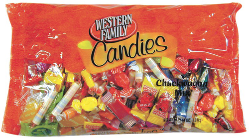 slide 1 of 1, Western Family Candies Chuckwagon Mix, 64 oz