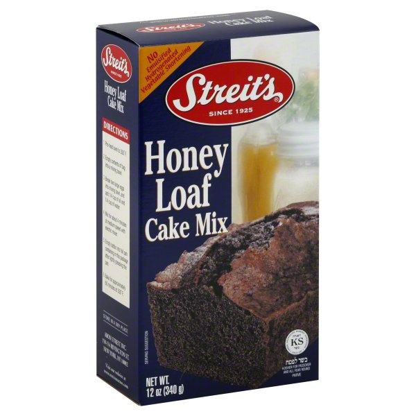 slide 1 of 1, Streit's Honey Cake Mix, 12 oz