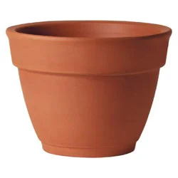 Deroma 8.3" Garden Bell Pot Terracotta