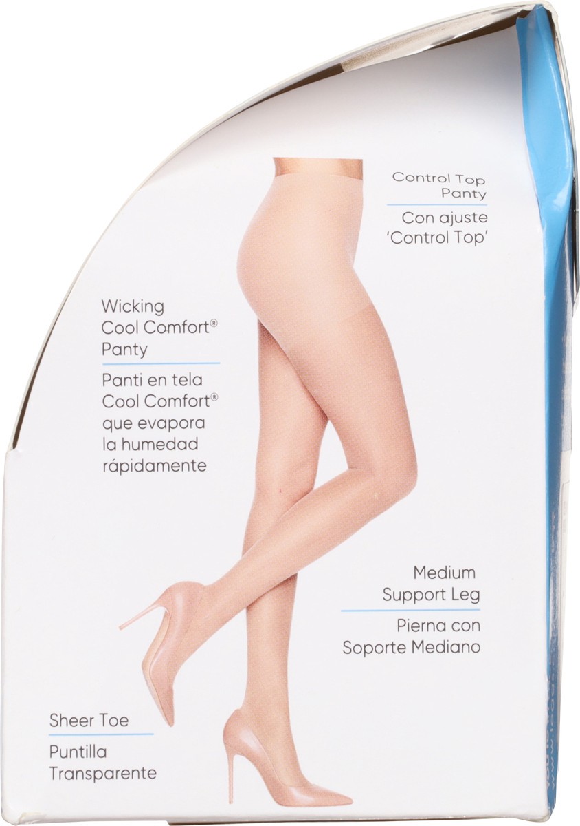 slide 5 of 12, L'eggs Sheer Energy Nude Medium Support Leg Compression Sheer Tights B 1 ea, 1 ct