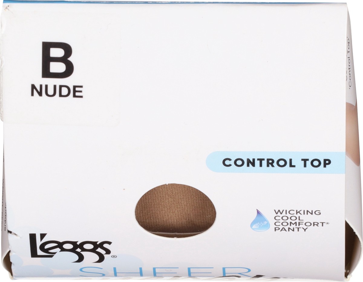 slide 12 of 12, L'eggs Sheer Energy Nude Medium Support Leg Compression Sheer Tights B 1 ea, 1 ct