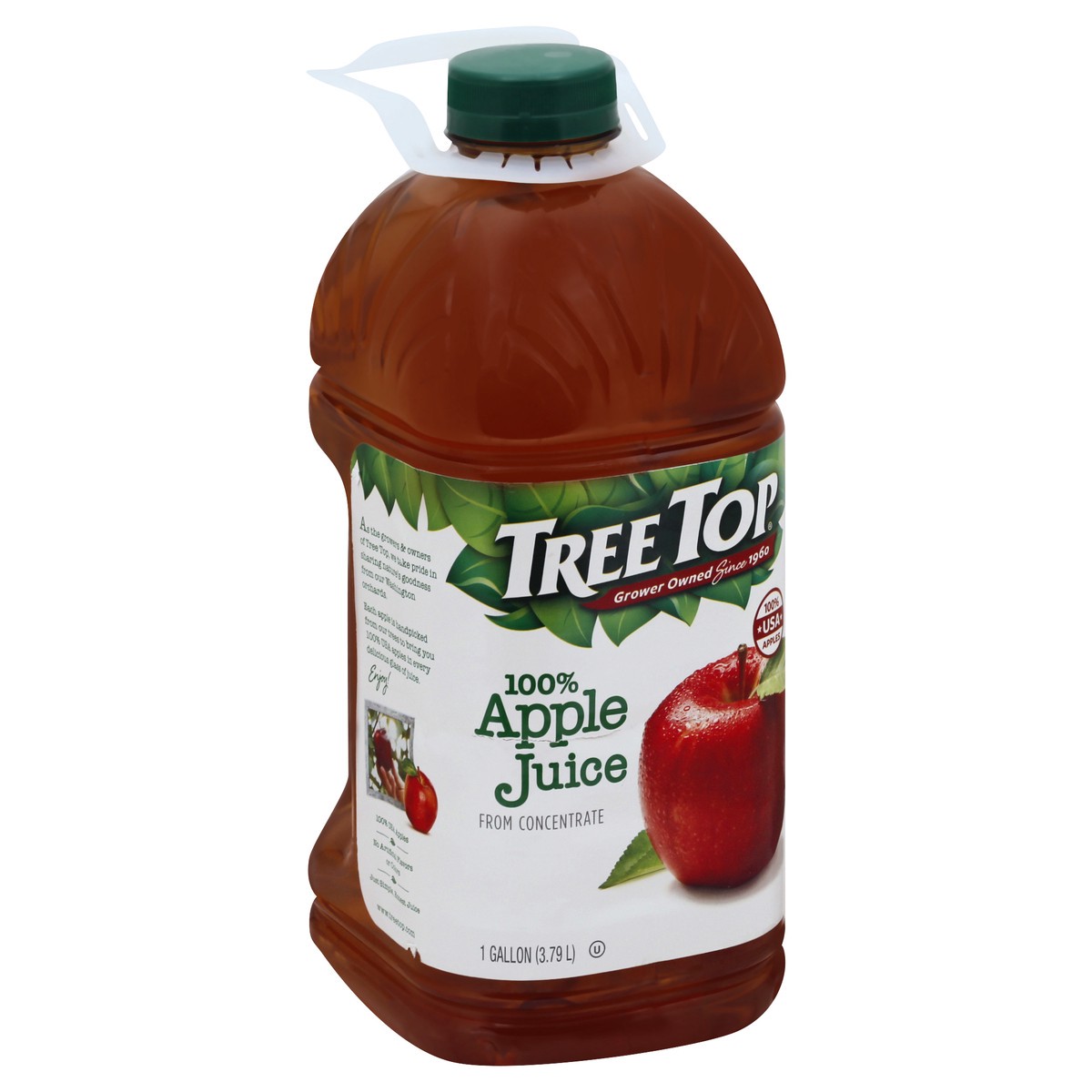 slide 2 of 7, Tree Top No Sugar Added Apple Juice 1 gal, 1 gal