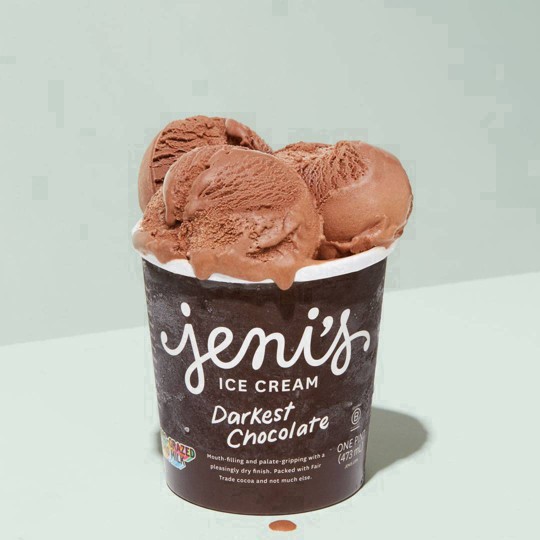 slide 60 of 74, Jeni's Darkest Chocolate Ice Cream 1 pt, 1 pint