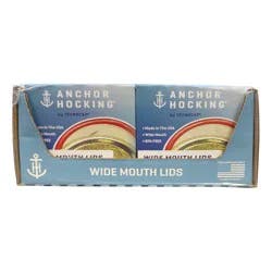 Anchor Hocking Wide Mouth Canning Jar Lids