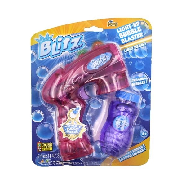 slide 1 of 1, Imperial Blitz Light-Up Bubble Blaster, Assorted, 8 fl oz