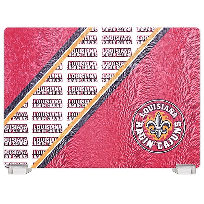 slide 1 of 1, NCAA LSU Tempered Glass Cutting Board, 1 ct