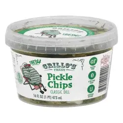 Grillo's Pickles Italian Dill Pickle Chips