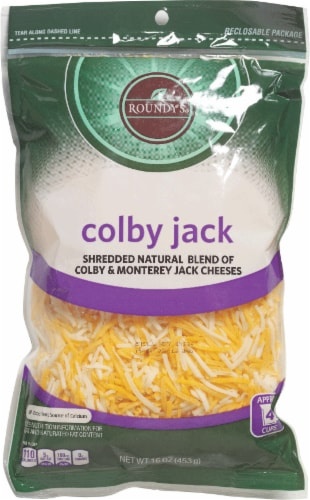 slide 1 of 1, Roundy's Roundys Shredded Colby Jack Cheese, 16 oz