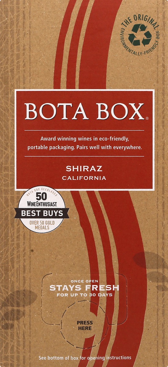 slide 7 of 9, Bota Box Shiraz 3.0L, 3 liter