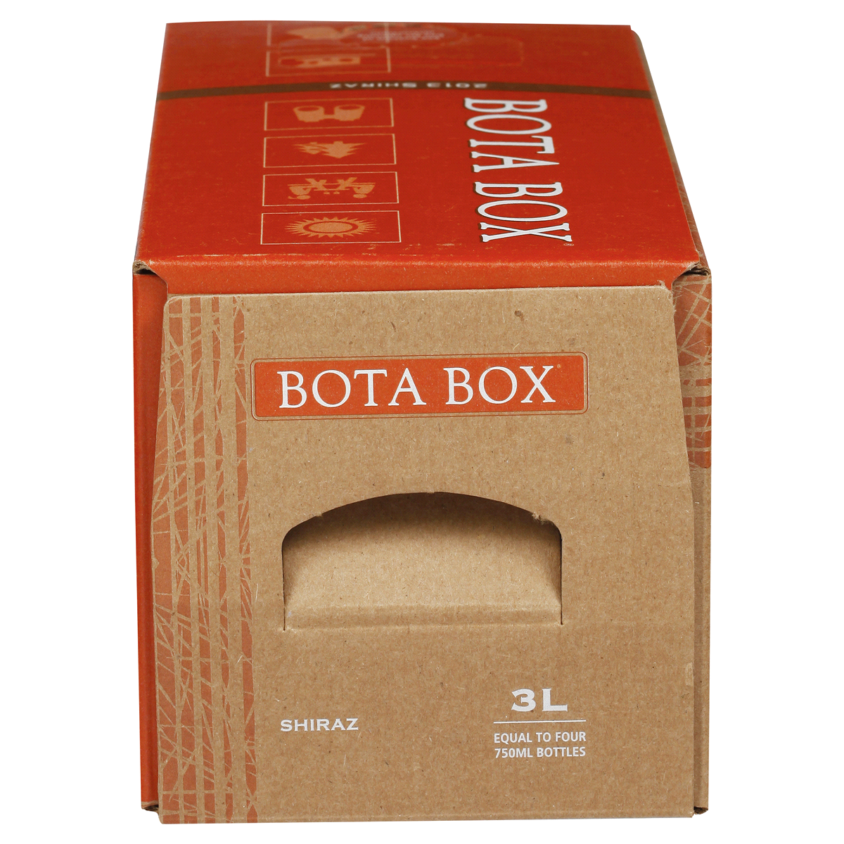 slide 5 of 8, Bota Box Shiraz Wine, 3 liter