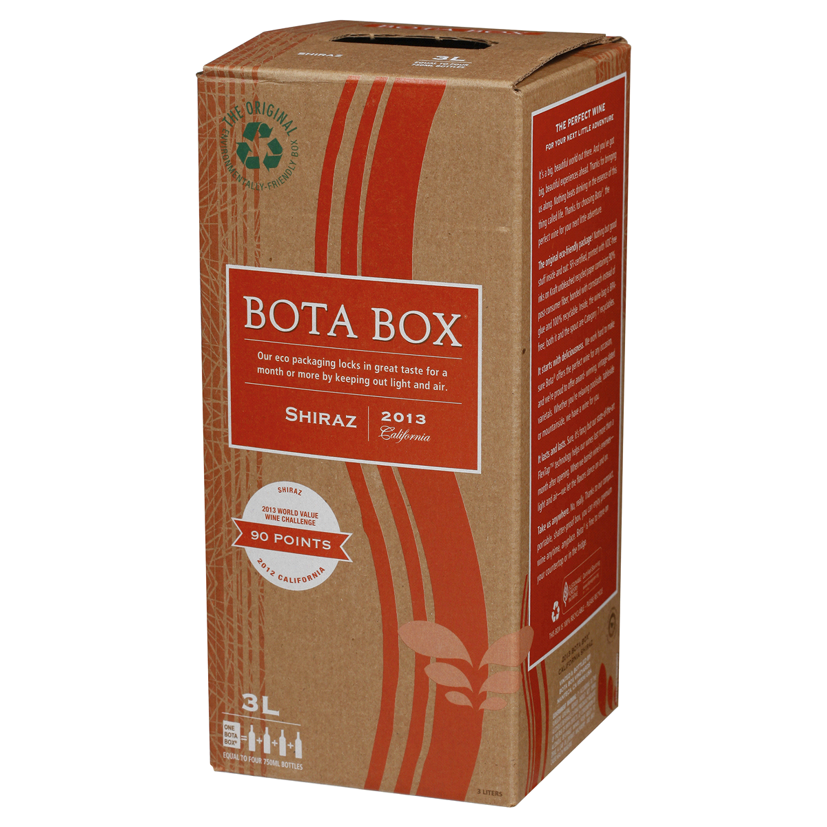 slide 8 of 8, Bota Box Shiraz Wine, 3 liter