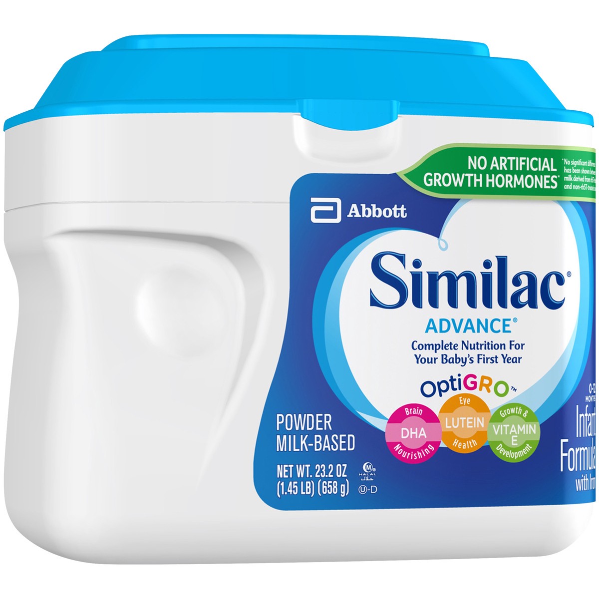 slide 2 of 8, Similac Advance Infant Formula with Iron Powder 23.2 oz Canister, 23.2 oz