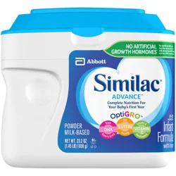Similac Advance Infant Formula with Iron Powder 23.2 oz Canister