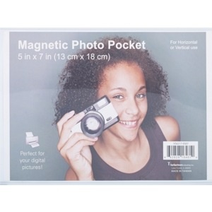 slide 1 of 1, Magtech House To Home Magnetic Photo Pocket, 1 ct