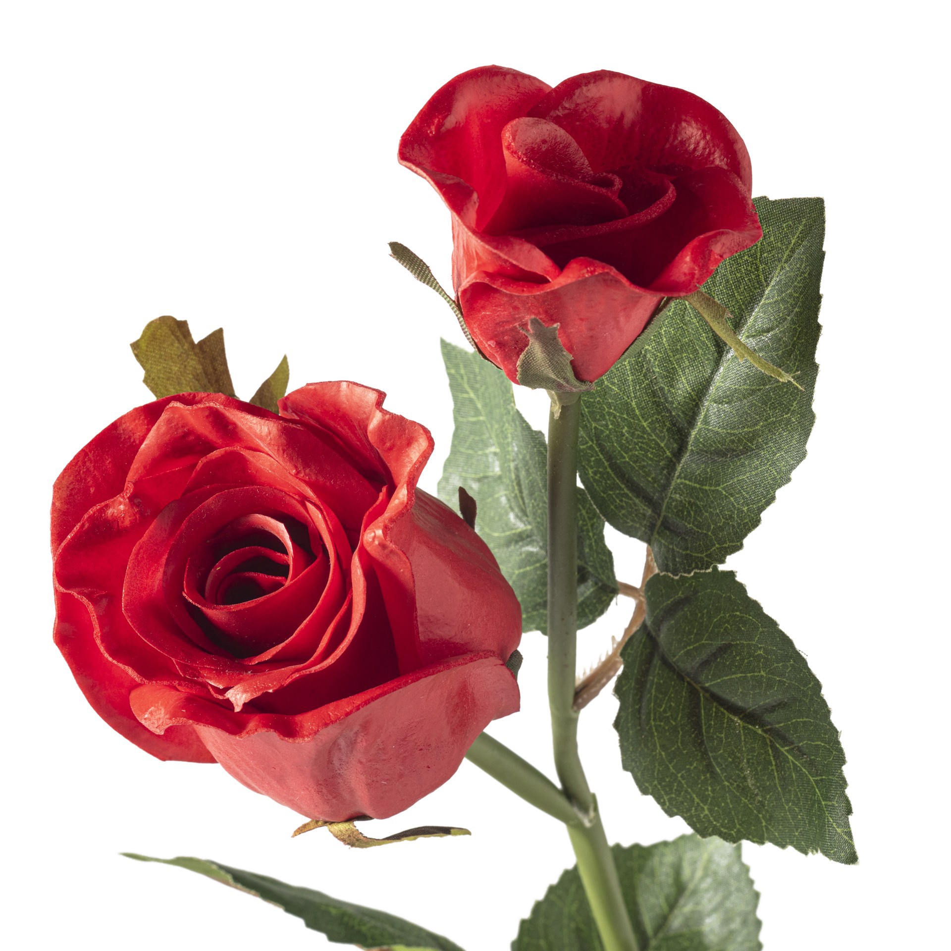 slide 3 of 3, Red Faux Real Rose Stem By Ashland, 5 in x 3 in x 26 in