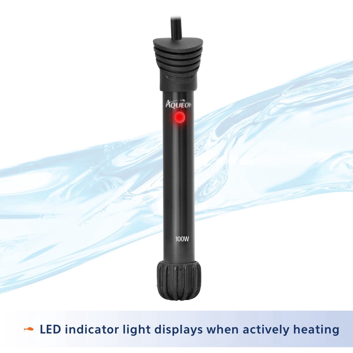 slide 12 of 13, Aqueon Preset 50 Watt Aquarium Heater, 1 ct