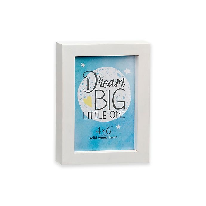 slide 1 of 1, Prinz Soho White Wood Picture Frame, 4 in x 6 in