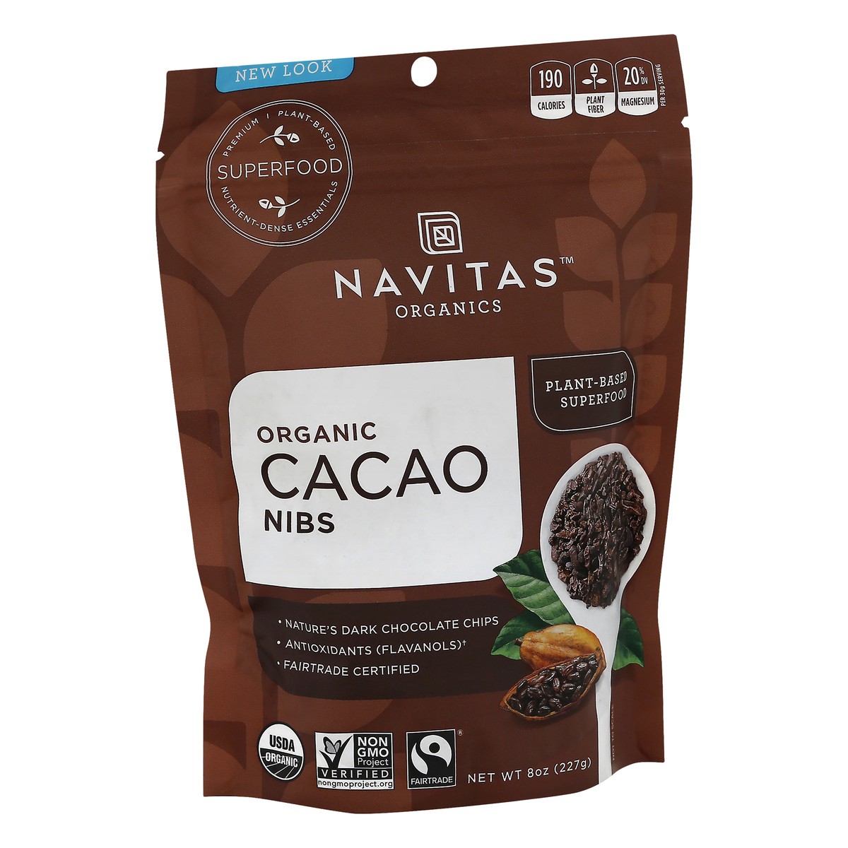 slide 5 of 12, Navitas Organic Cacao Nibs 8 oz, 8 oz