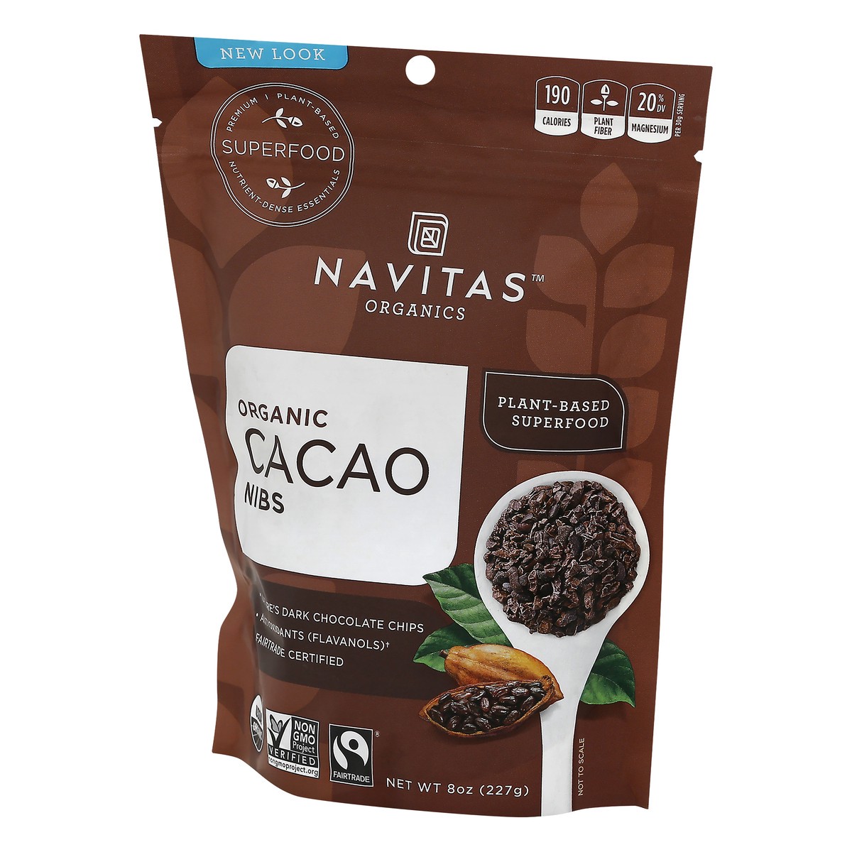 slide 2 of 12, Navitas Organic Cacao Nibs 8 oz, 8 oz