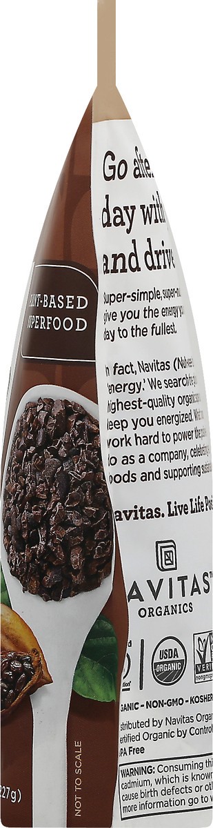 slide 9 of 12, Navitas Organic Cacao Nibs 8 oz, 8 oz