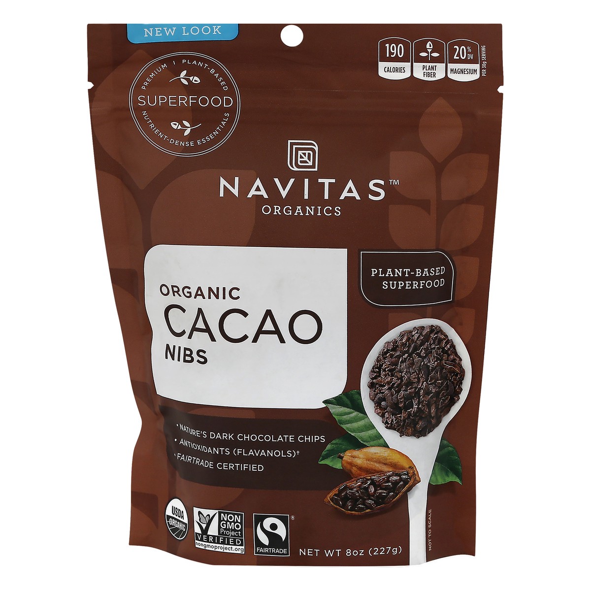 slide 3 of 12, Navitas Organic Cacao Nibs 8 oz, 8 oz