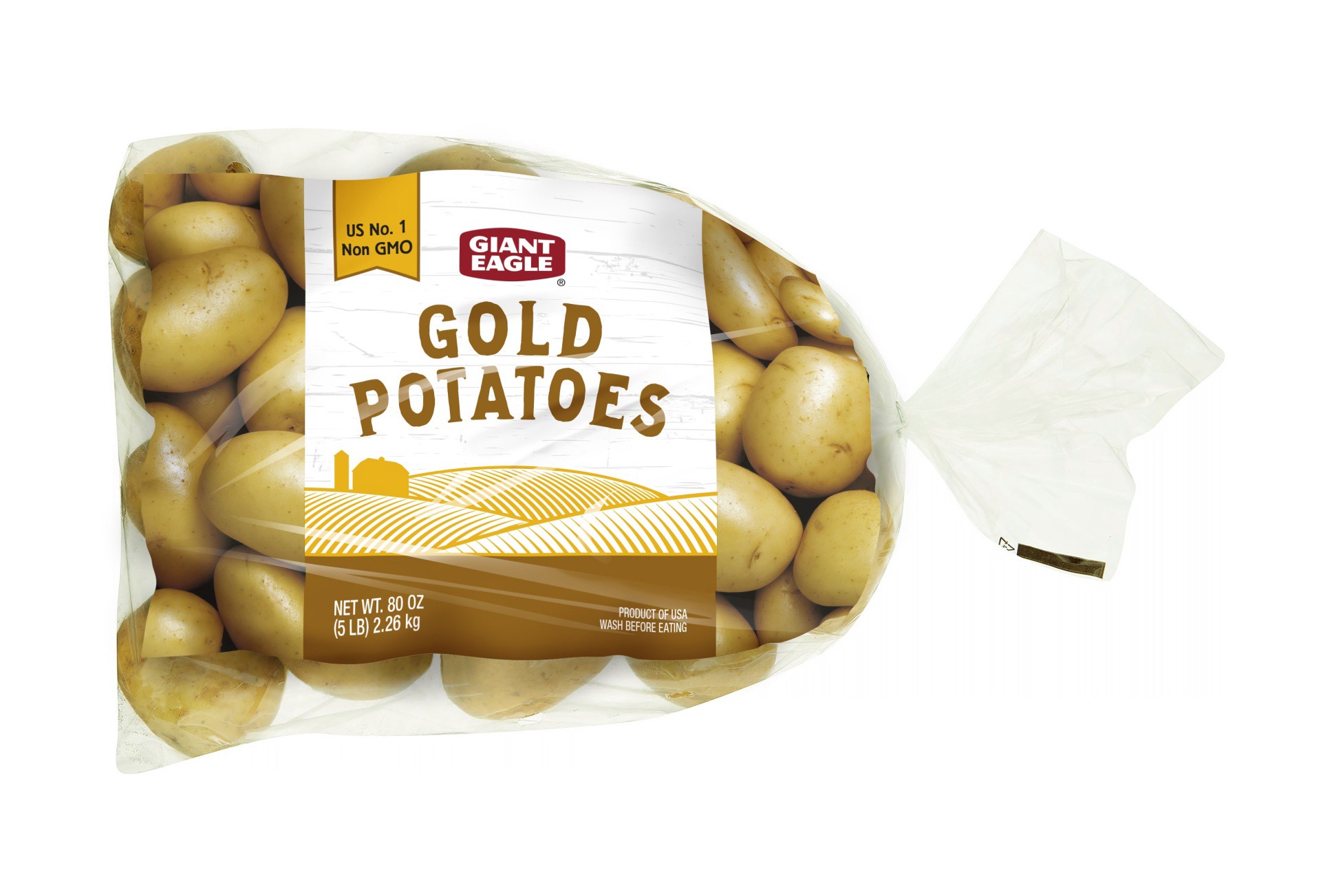slide 1 of 1, Giant Eagle Gold Potatoes, 5 lb
