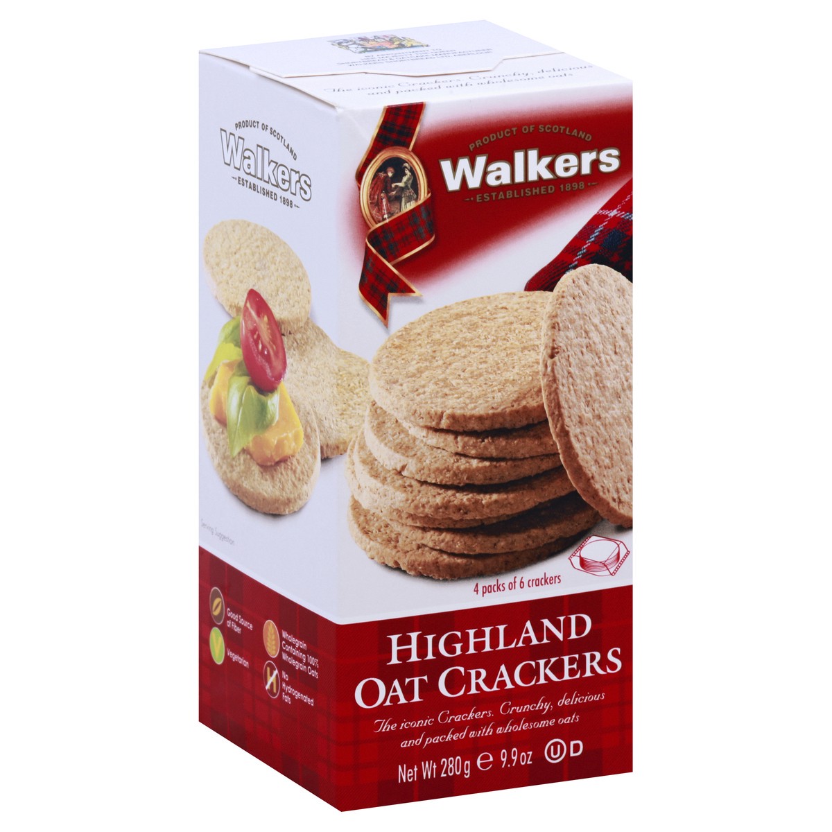 slide 9 of 9, Walker's Highland Oat Crackers - 9.9 oz, 4 ct