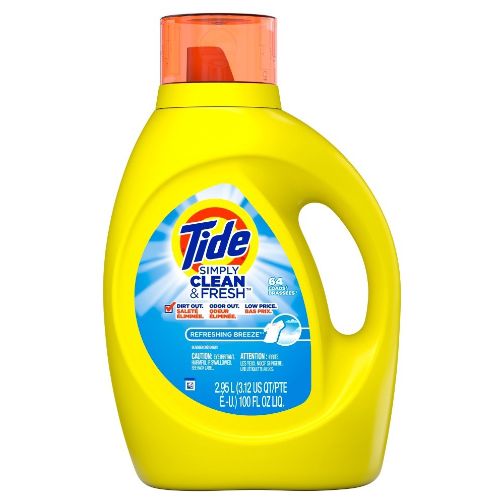 slide 9 of 13, Tide Detergent 2.95 lt, 100 fl oz