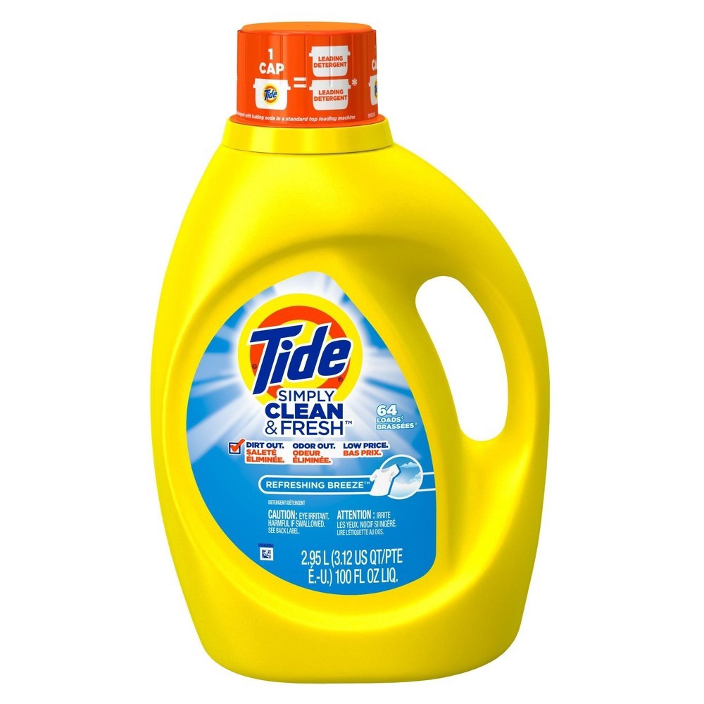 slide 10 of 13, Tide Detergent 2.95 lt, 100 fl oz