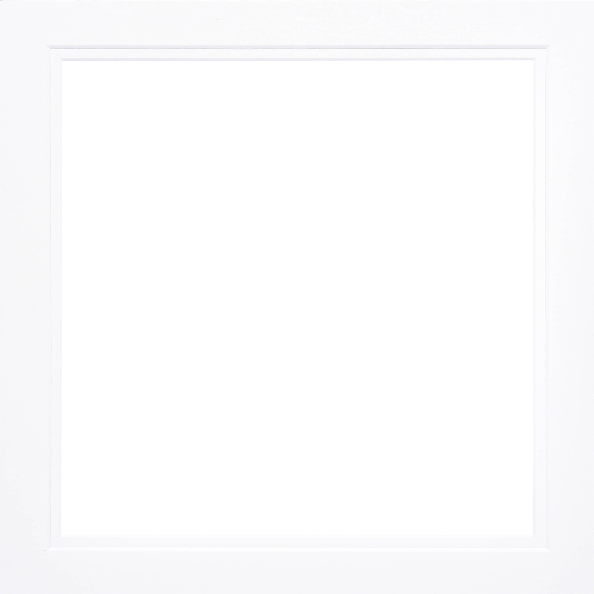 slide 2 of 2, 12" X 12" Brazilian White Double Mat By Studio Decor, 10" X 10" Opening Size, 12 in x 12 in