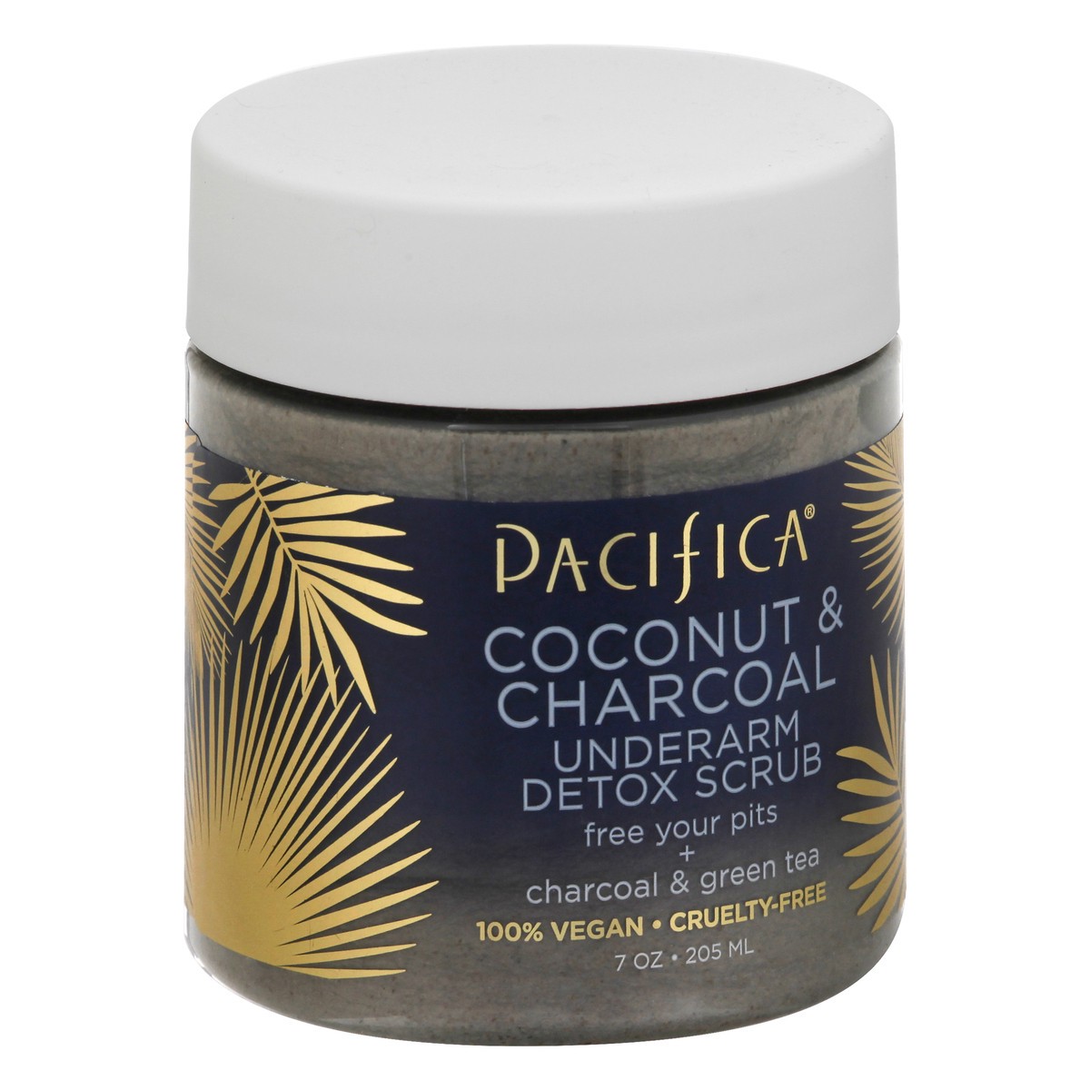 slide 2 of 9, Pacifica Underarm Coconut & Charcoal Detox Scrub 7 oz, 7 oz