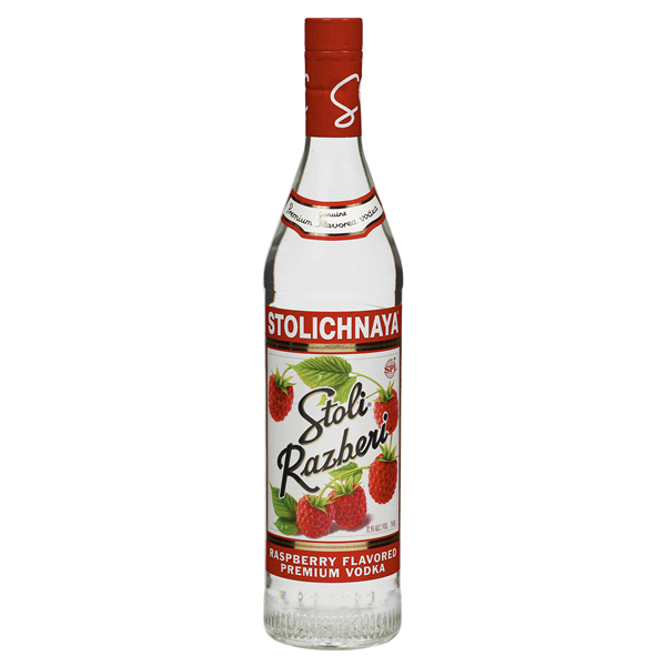 slide 1 of 1, Stoli Raspberry Vodka, 750 ml