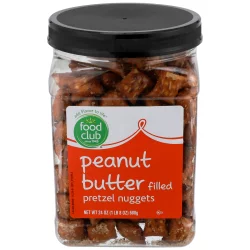 Food Club Peanut Butter Filled Pretzel Nuggets