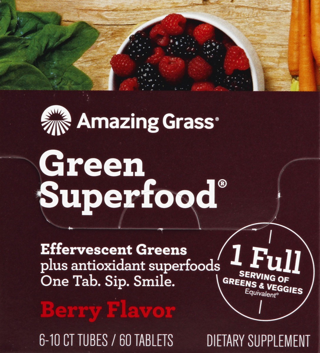 slide 4 of 5, AMAZING GRASS Green Superfood 60 ea, 60 ct