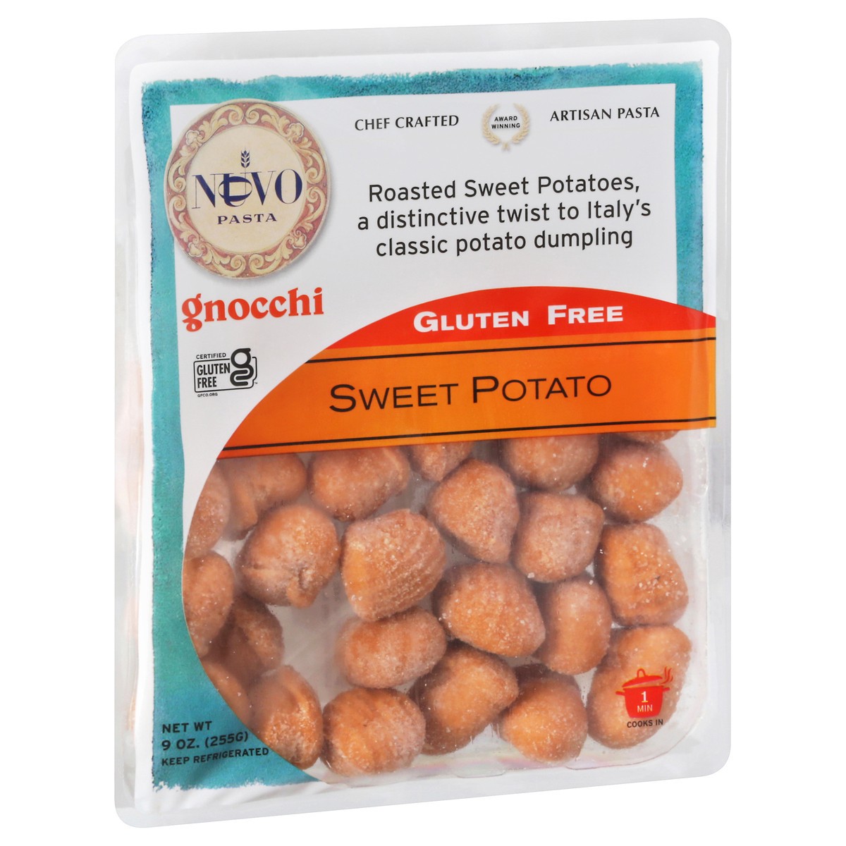 slide 2 of 9, Nuovo Gluten Free Sweet Potato Gnocchi 9 oz, 9 oz