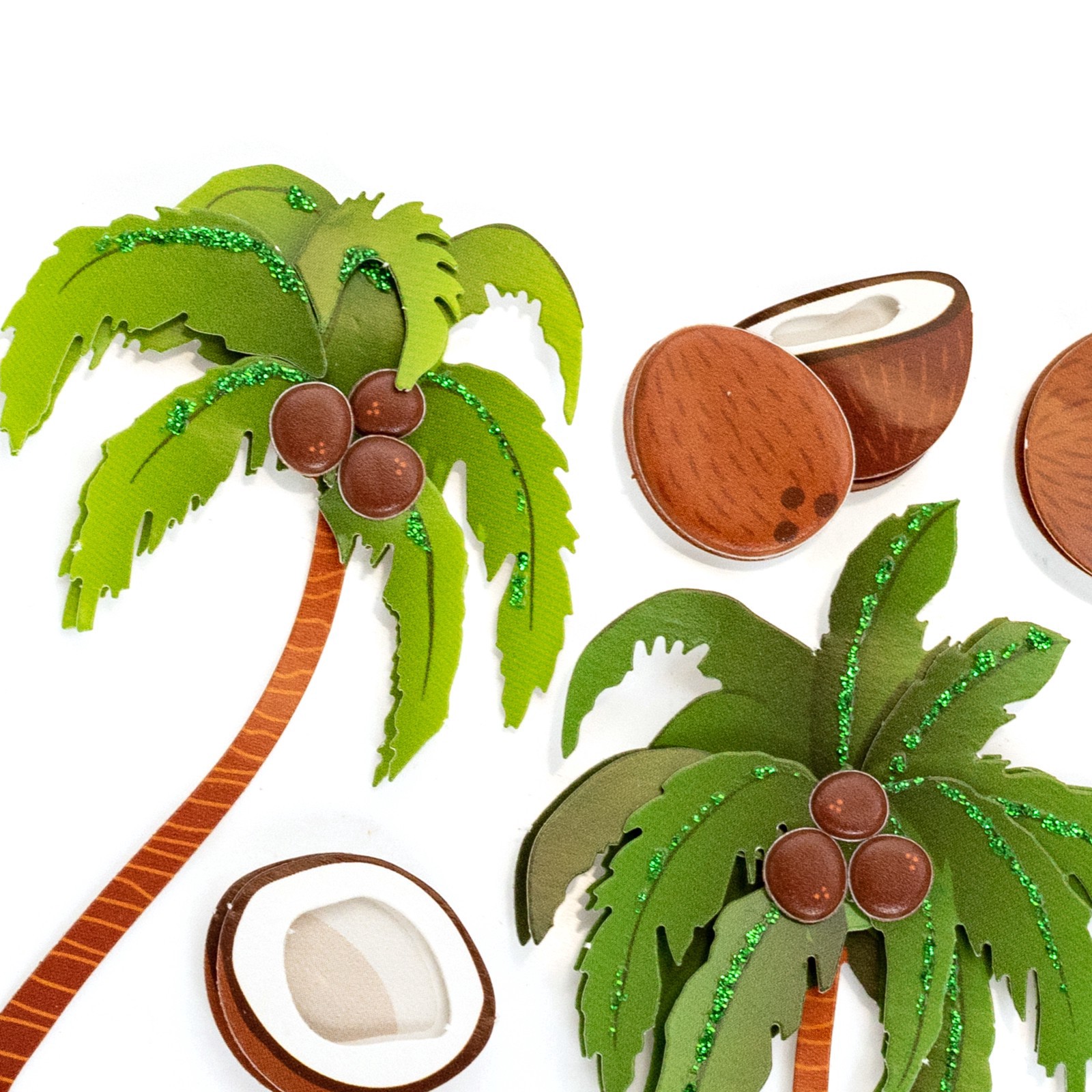 slide 3 of 4, Palm Tree Dimensional Stickers By Recollections, 4 in x 8.5 in