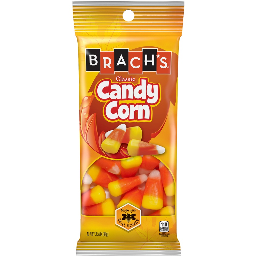 slide 1 of 4, Brach's Candy Corn Flex Peg, 1 ct